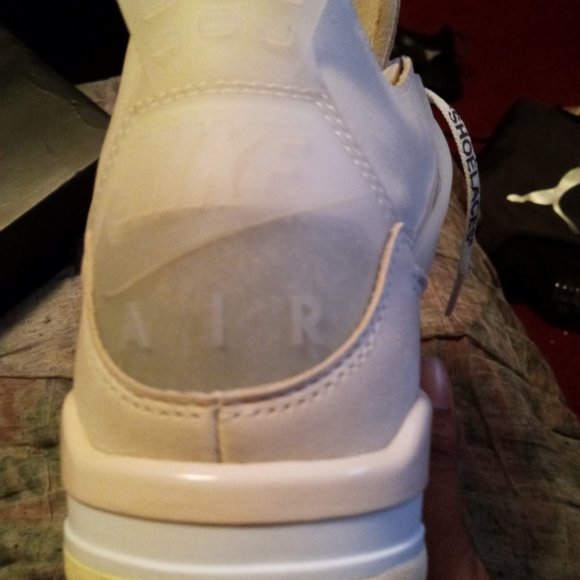 Off - White Air Jordan 4 cream sail main image 6